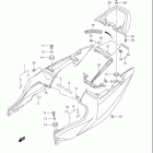 SV650 Seat tail cover (sv650sk8 / sak8)