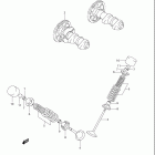 DR Z400S Распред вал / клапана