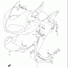 SV650 Cowling installation parts (sv650s / sa)