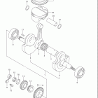 DR Z400S Коленвал