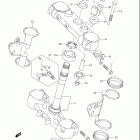 DR Z400SM Front fork bracket (model k5 / k6)