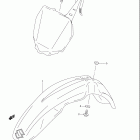 RM250 Переднее крыло