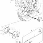 DR Z125 Rear wheel (dr-z125l)