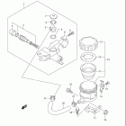 SV650 Front master cylinder (sv650sak8)