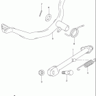 DR Z70 Подножка
