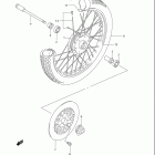 GZ250 Переднее колесо