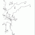 DL650,A V-STROM Front brake hose (dl650ak7)