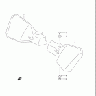 DL1000 V-STROM Knuckle cover