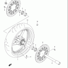 GSX-R600 Переднее колесо