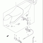 GS500F Сидение