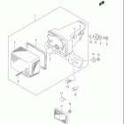 DR200SE Задний фонарь