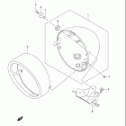 VLR1800 Boulevard C109R Фара головного света