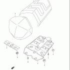 GSX1300BK B-KING Seat tail box