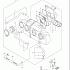 GSX650F Воздухозаборник