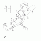 SV650 Глушитель
