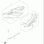 GSX-R600 Frame side cover