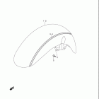 VLR1800 Boulevard C109R Переднее крыло