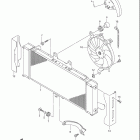 GSF1250S Bandit Радиатор