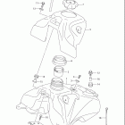 DR Z125 Топливный бак