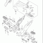 GSX1300BK B-KING Подножки