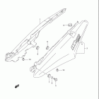 DL1000 V-STROM Обтекатель сидения