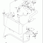 DL650,A V-STROM Радиатор и Патрубки