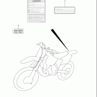 RM250 Наклейки