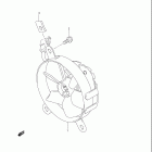 DR Z400S Вентилятор радиатора