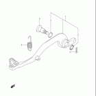 RM Z250 Педаль тормоза