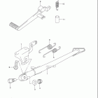 GSX-R600 Подножка