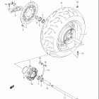VLR1800 Boulevard C109R Заднее колесо
