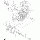 DR650SE Rear wheel (model k8)