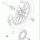 DR Z400S Переднее колесо