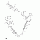 DR200SE Распред вал / клапана