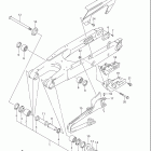 DR Z400SM Маятник задний