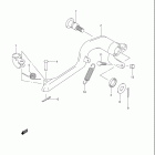 DR Z400S Задний тормоз