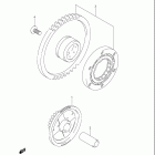 GSX650F Муфта стартера