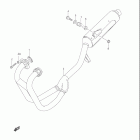 GS500F Глушитель