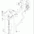 GSX1300BK B-KING Rear master cylinder (gsx1300bkk8)