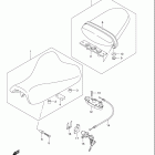 GSX-R600 Сидение