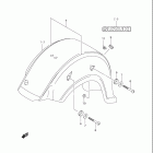 VL800 Boulevard C50 Rear fender (vl800k8)