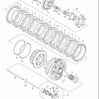 GSX1300BK B-KING Сцепление