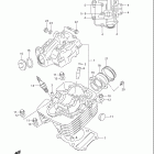 DR200SE Головка цилиндра