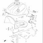SV650 Топливный бак