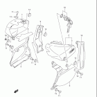 VL800 Boulevard C50 Frame cover (model k8)