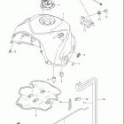 GSX-R1000 Топливный бак (model k8)