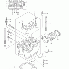 RM-Z250 Головка цилиндра