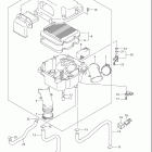 DL650,A V-STROM Воздухозаборник
