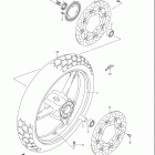 DL650 V-STROM Front wheel (dl650ak7 / ak8)