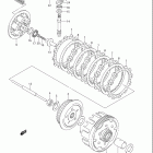DR Z125 Сцепление